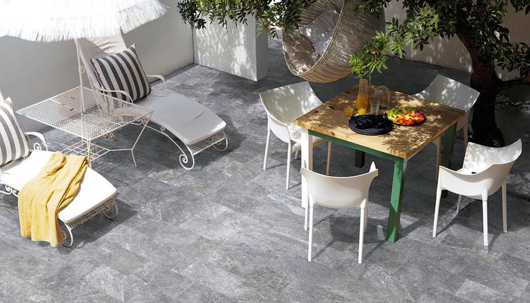 Externa | Emilceramica Gres Porcelánico Emil Externa Piedra Exterior Grigio Imagen Galería | Emilceramica