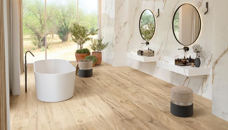 Revival | Emilceramica Gres Porcelánico Provenza Revival Madera Baño Almond Imagen Galería | Emilceramica