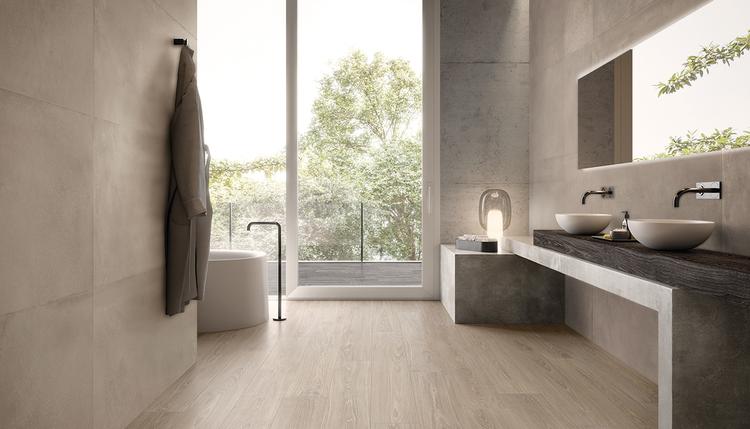 Woodtouch | Emilceramica Gres Porcelánico Ergon Woodtouch Madera Baño Corda Imagen Galería | Emilceramica