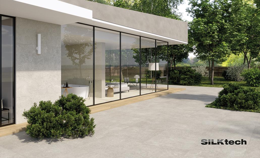 Continuidad arquitectónica entre interiores y exteriores Continuidad arquitectónica entre interiores y exteriores